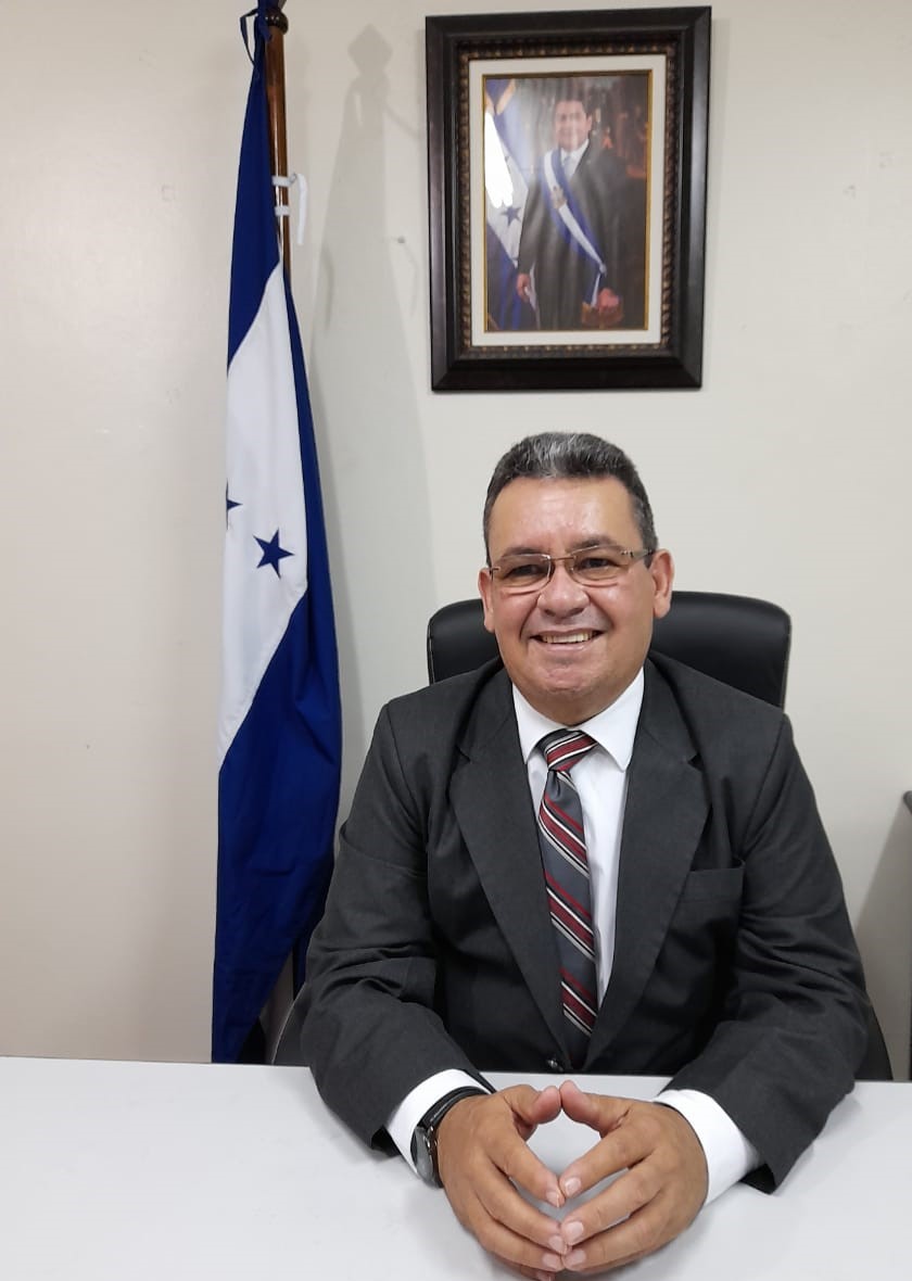 Nelson Cálix, director departamental de Educación de Francisco Morazán.